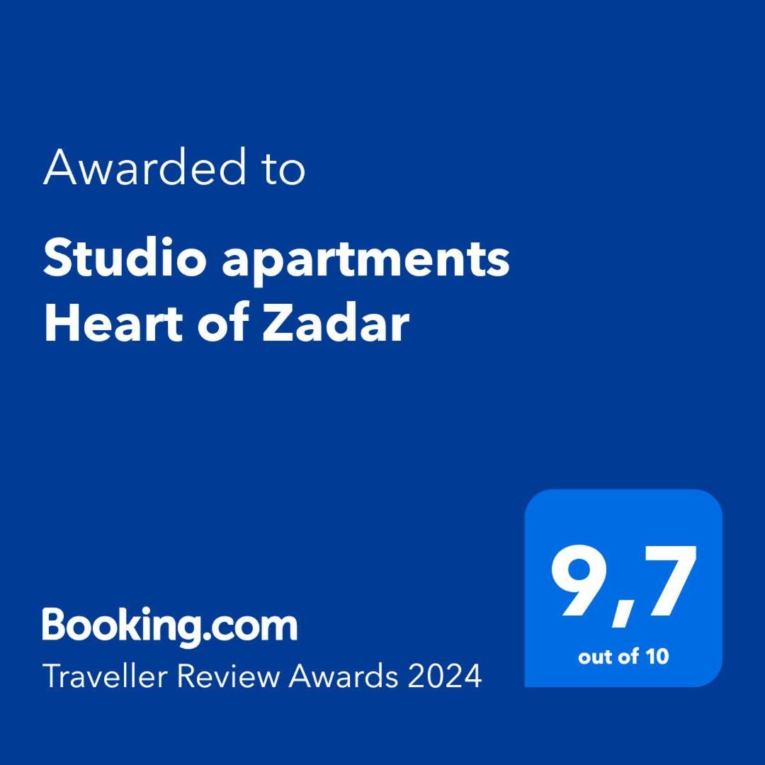 Studio Apartments Heart Of Задар Экстерьер фото